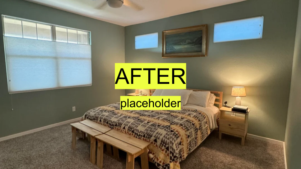 After: fully stocked allergen-free pantry